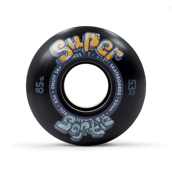 Roue Skateboard ENUFF SKATEBOARDS Refresher II Wheels 53MM Black