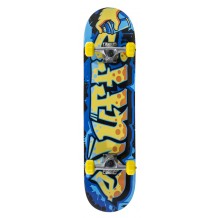 Skate Enuff Graffiti II 7.75"x31" Blue/Yellow