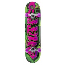Skate Enuff Graffiti II 7.25"x29.5" Green/Purple